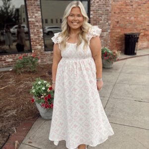Vintage Porcelain Dress